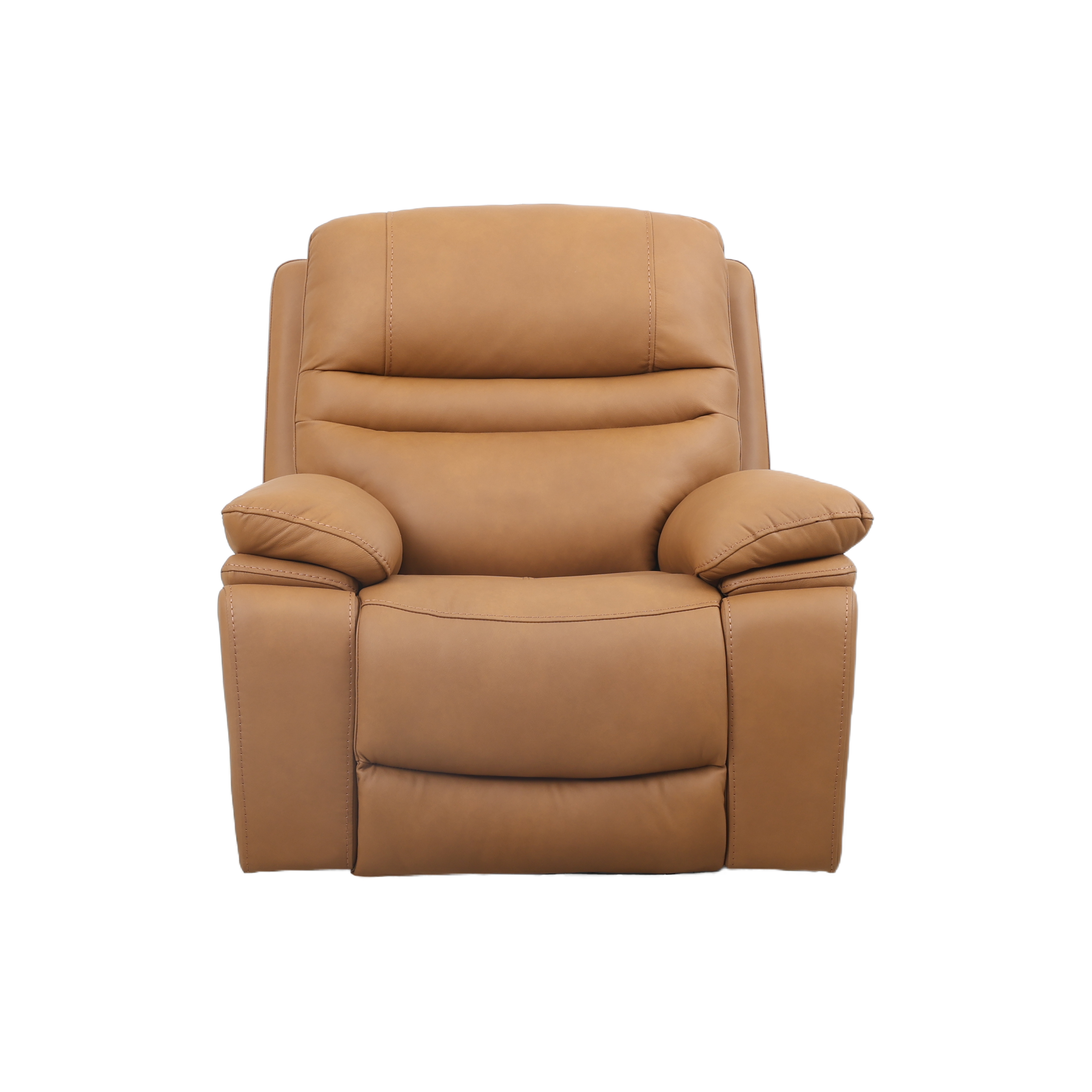 Leather Recliner in Oslo Antelope