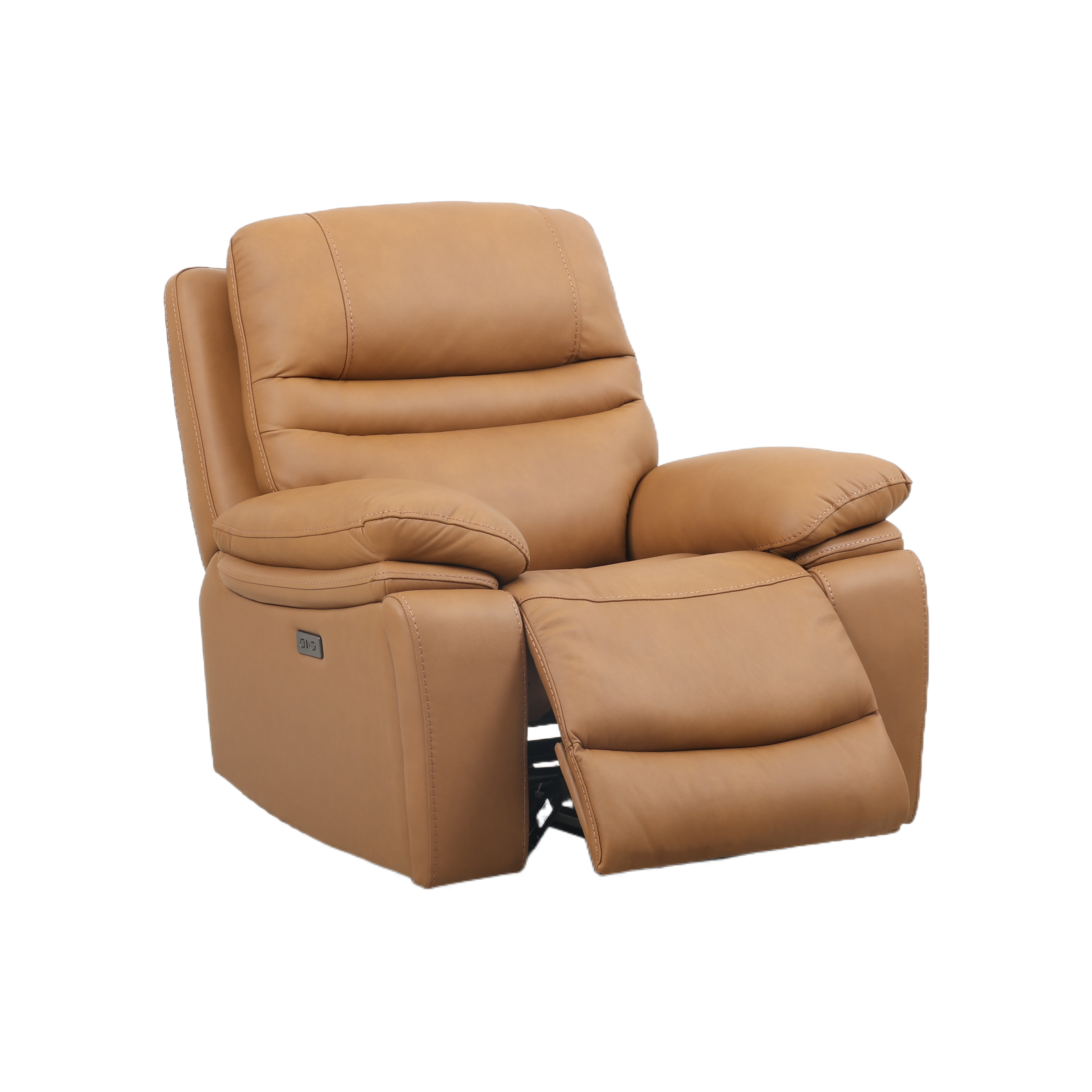 Leather Recliner in Oslo Antelope