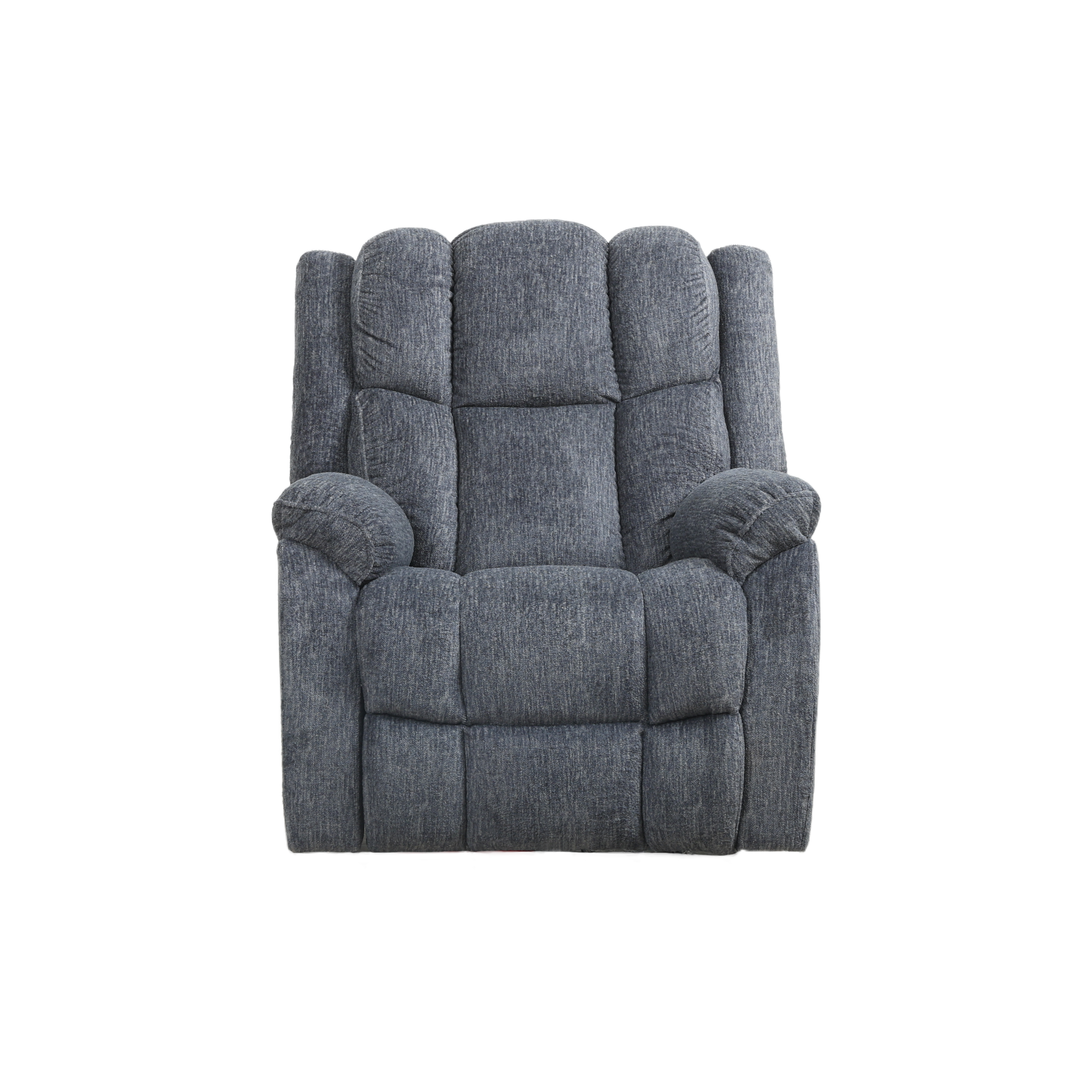 Cushioned Recliner in Blue