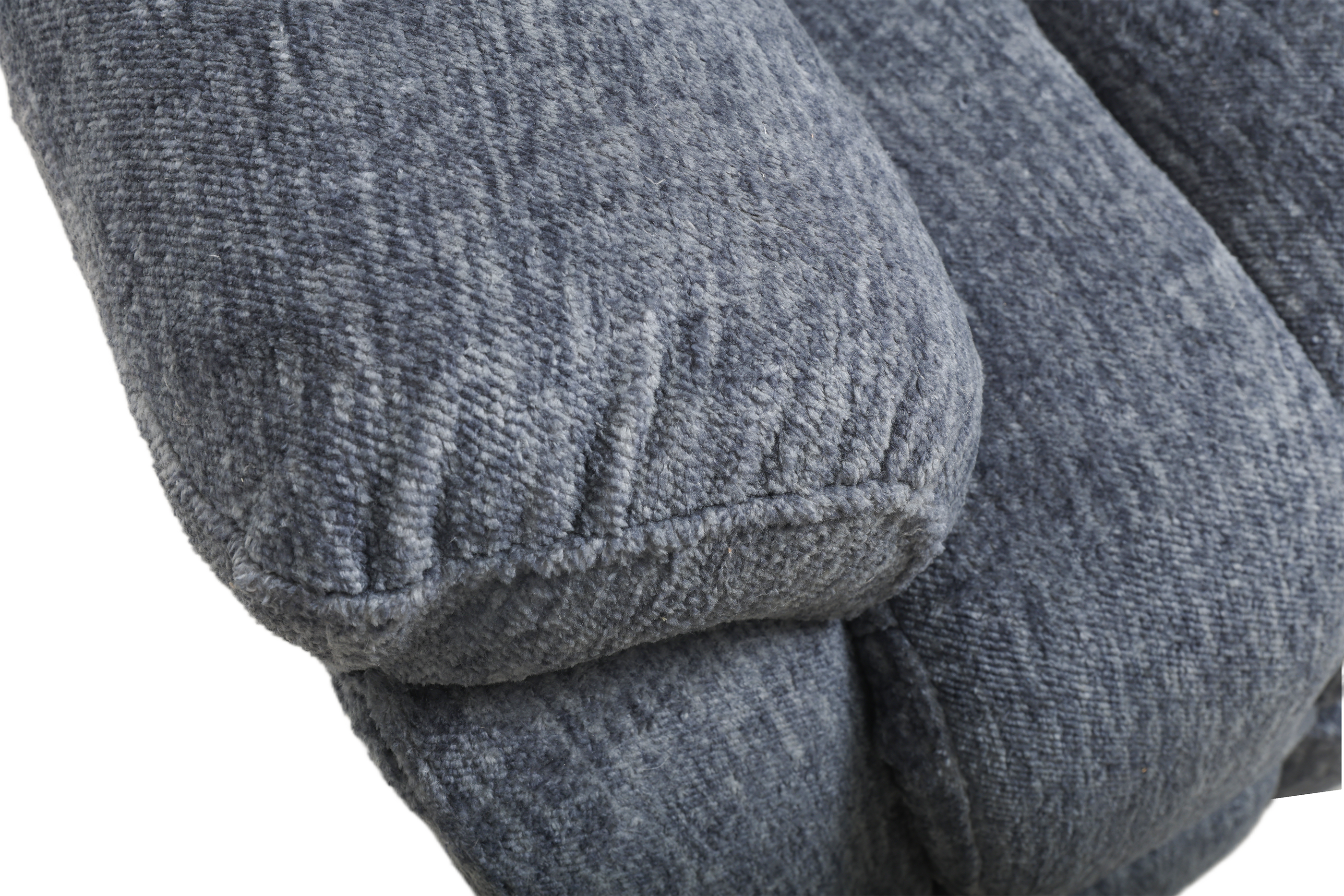 Cushioned Recliner in Blue