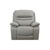 Leather recliner in Oslo Pewter
