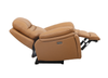 Leather Recliner in Oslo Antelope