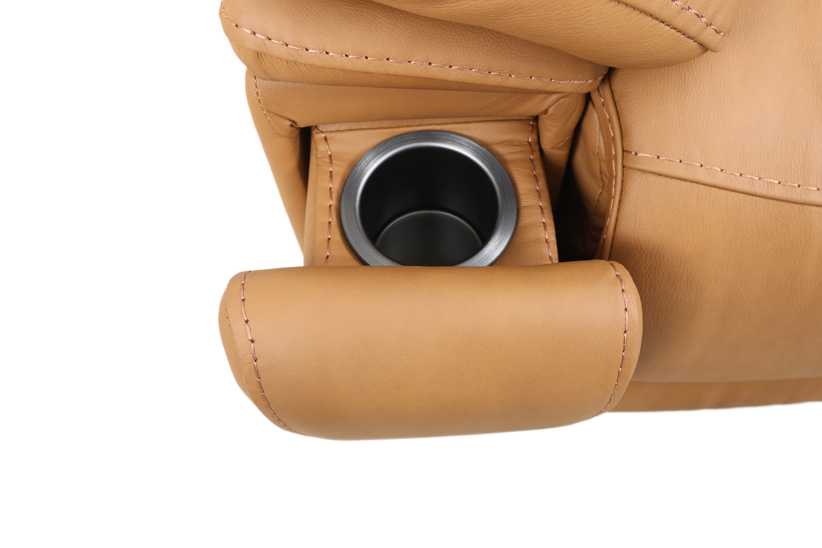 Leather Recliner in Oslo Antelope