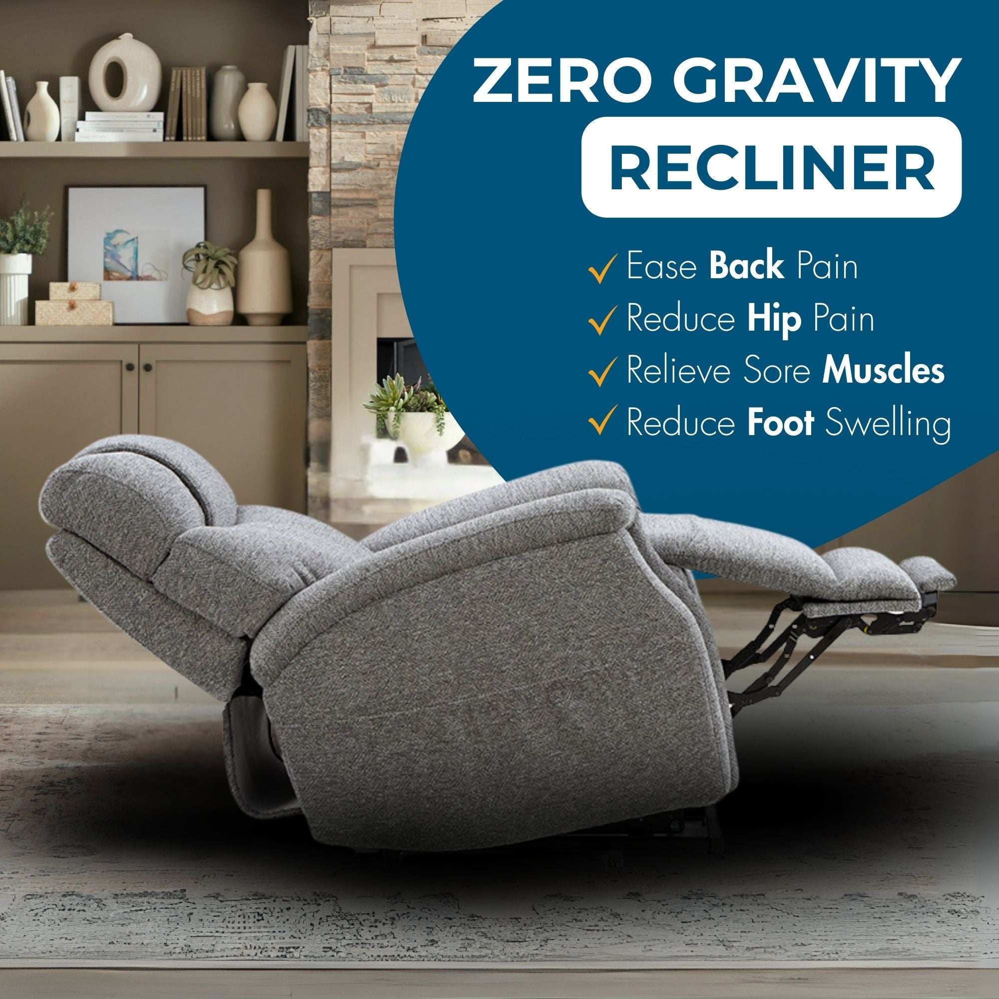 Balboa Lift Chair Dark Gray