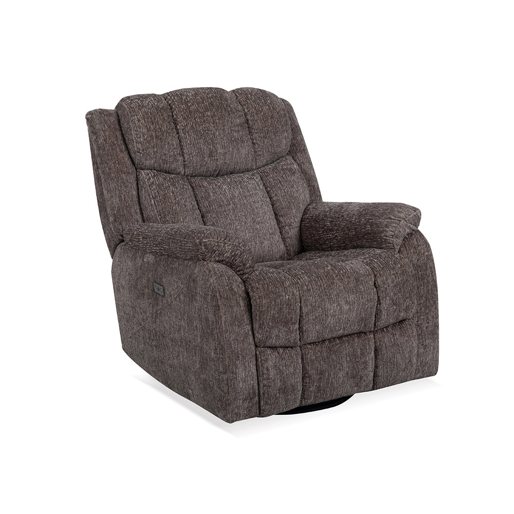 Cushioned Recliner in Brown