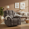 Cushioned Recliner in Brown