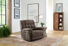 Oversized Recliner Chair Brown