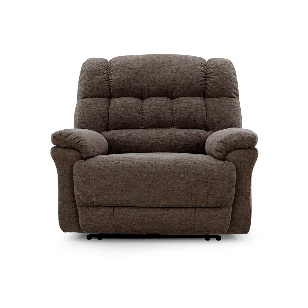Oversized Recliner Chair Brown