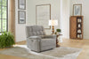 Oversized Recliner Chair Light Gray