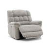 Oversized Recliner Chair Light Gray
