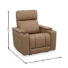 Leather Recliner with Sounds System