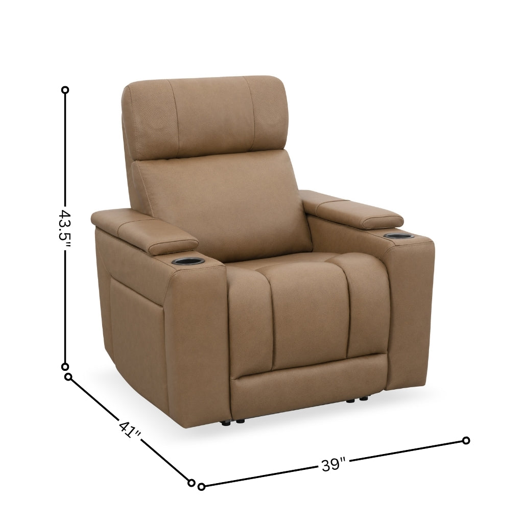Leather Recliner with Sounds System