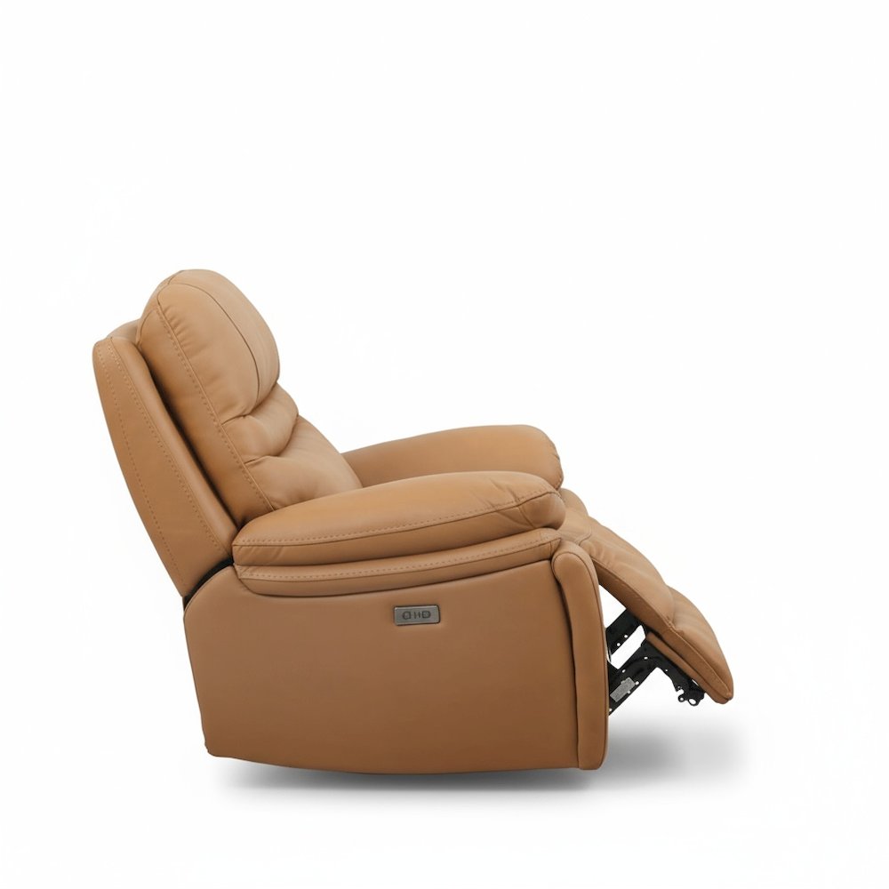 Leather Power Recliner Chair